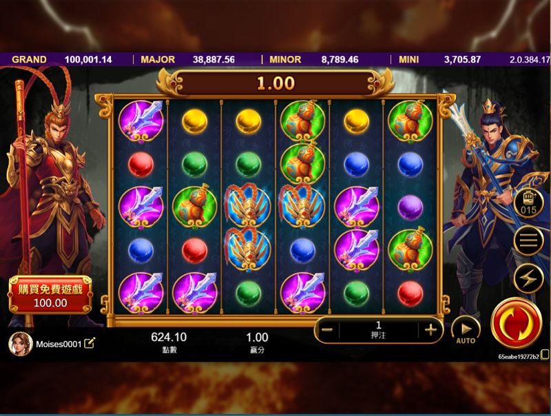 悟空老虎機玩法攻略｜100局免費遊戲觸發條件、盤面倍率與彩金機制解析